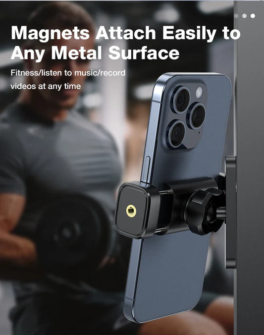 UPR Magnetic Gym Phone Holder – The Ultimate Hands-Free Gym Companion