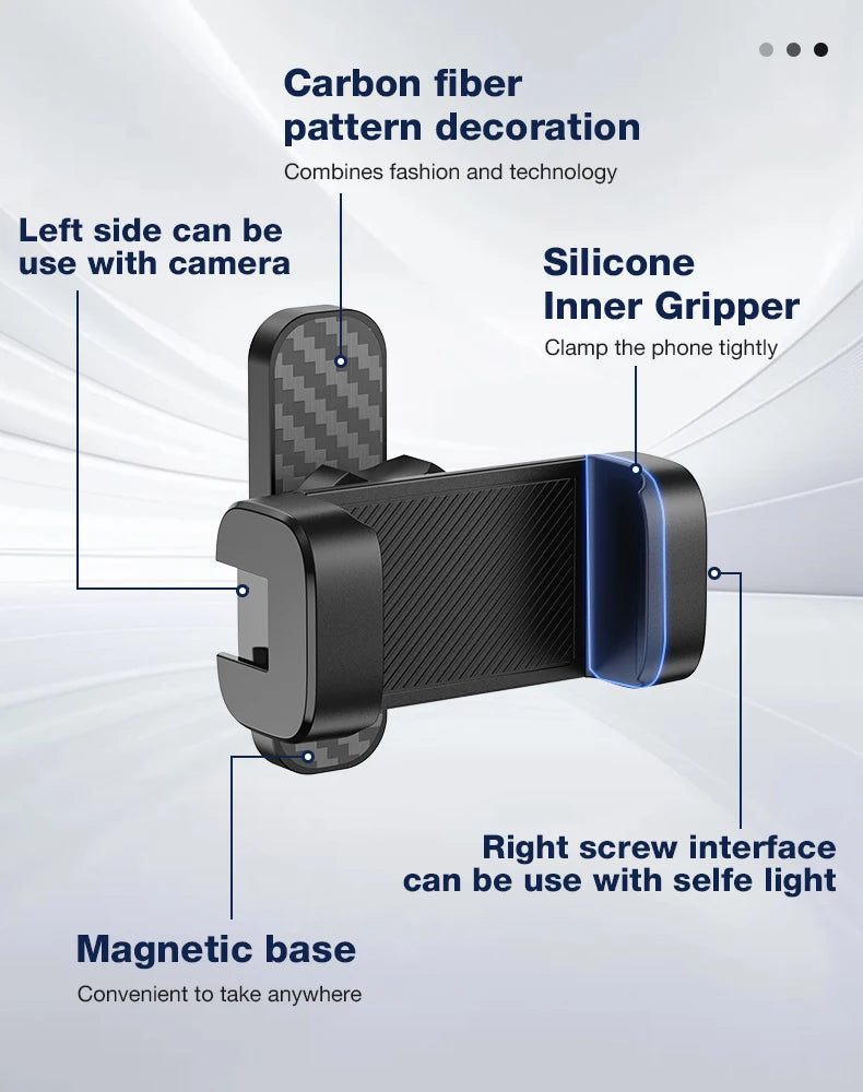 UPR Magnetic Gym Phone Holder – 360° Rotation, Universal Fit (4.7-6.5” Phones) | UPR Tech