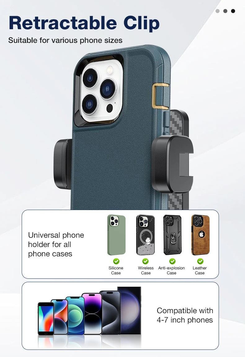 UPR Magnetic Gym Phone Holder – 360° Rotation, Universal Fit (4.7-6.5” Phones) | UPR Tech