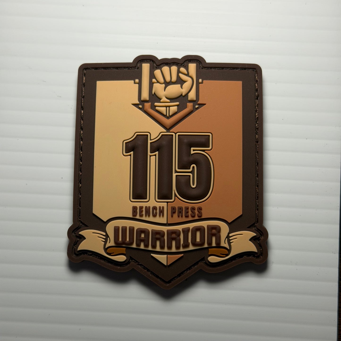 Bench Press Rank Velcro Patches