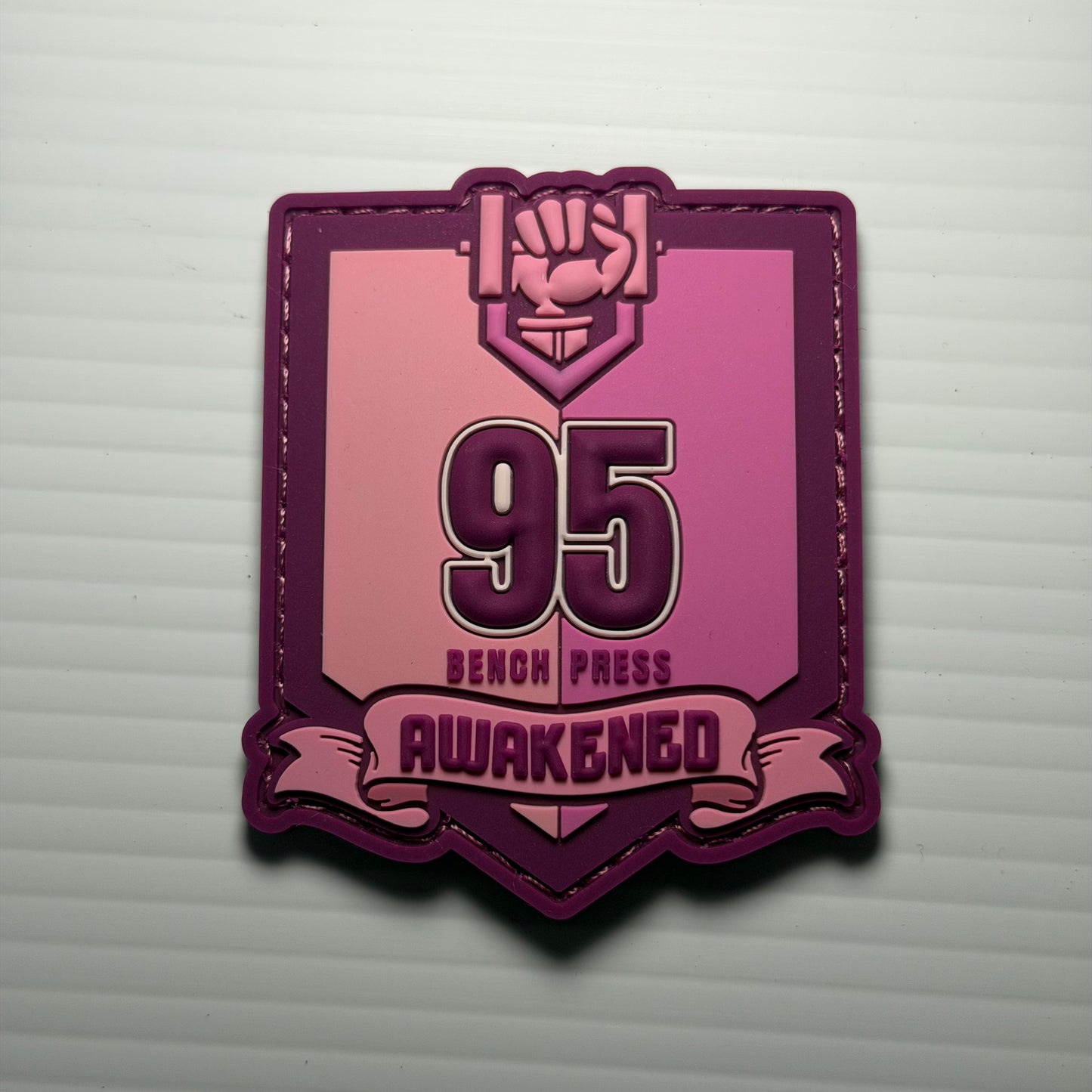 Bench Press Rank Velcro Patches