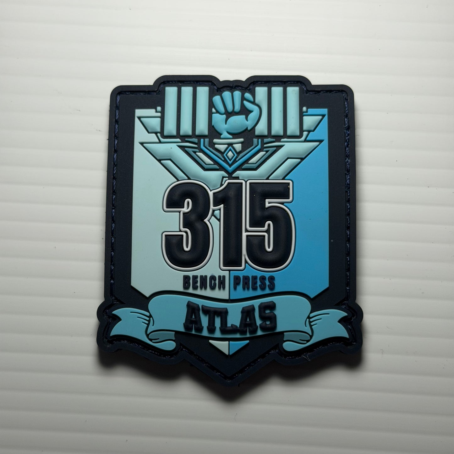 Bench Press Rank Velcro Patches