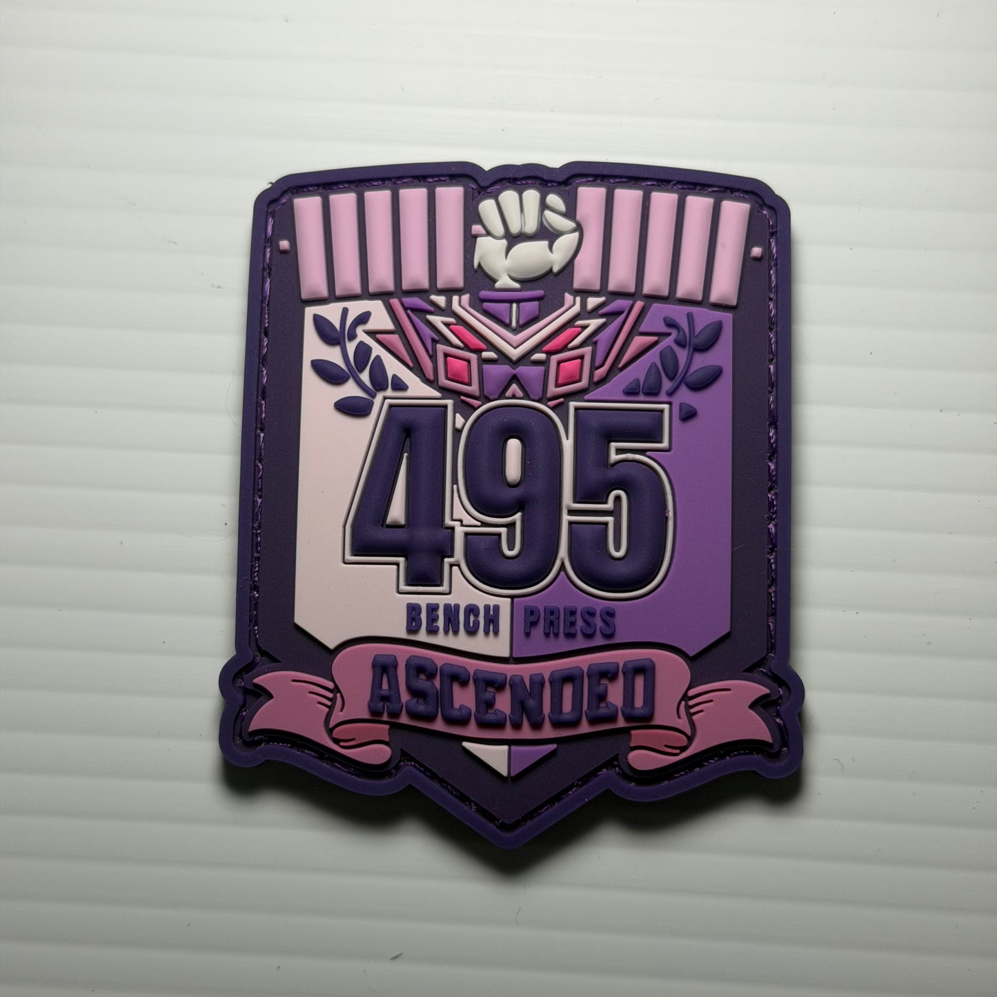 Bench Press Rank Velcro Patches